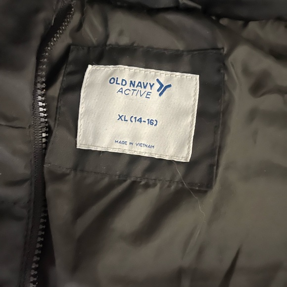 Tween 14-16 Black/Red Buffalo Plaid Flannel w/ Black Puffer Vest Set - Picture 3 of 5